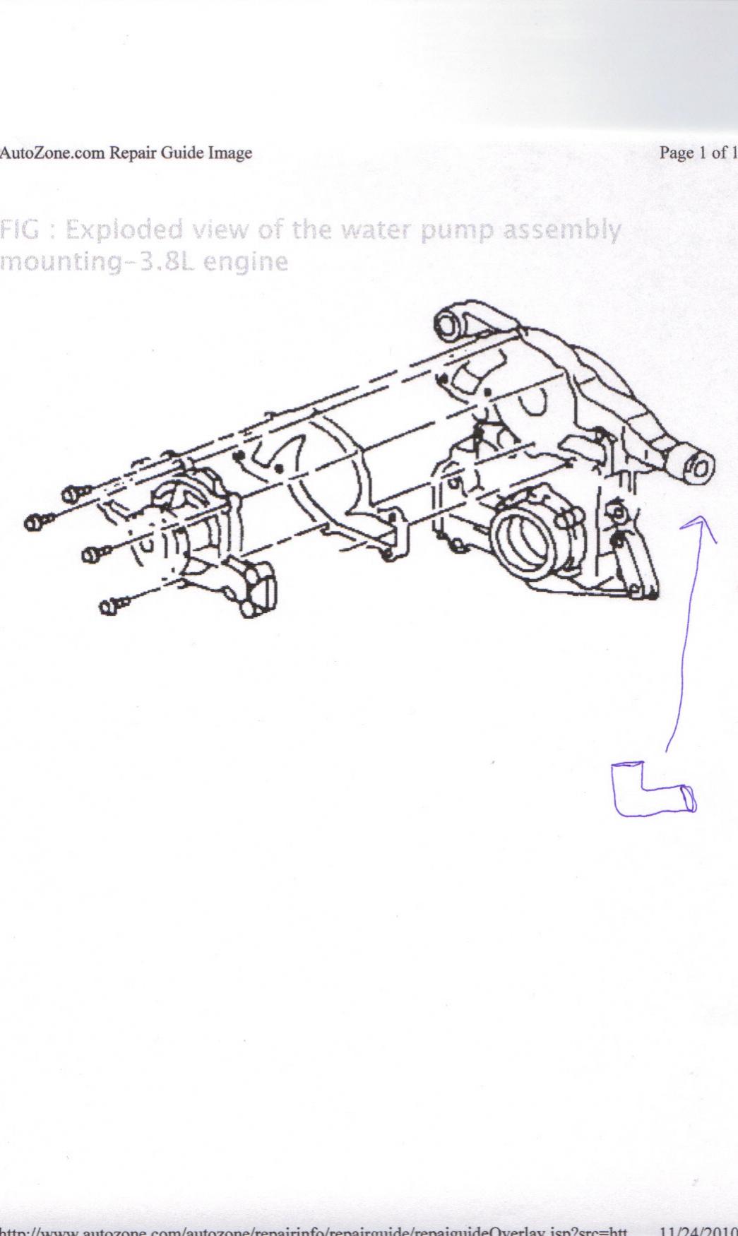 04 Impala Ss Waterpump Elbow Question Chevrolet Forum Chevy Enthusiasts Forums