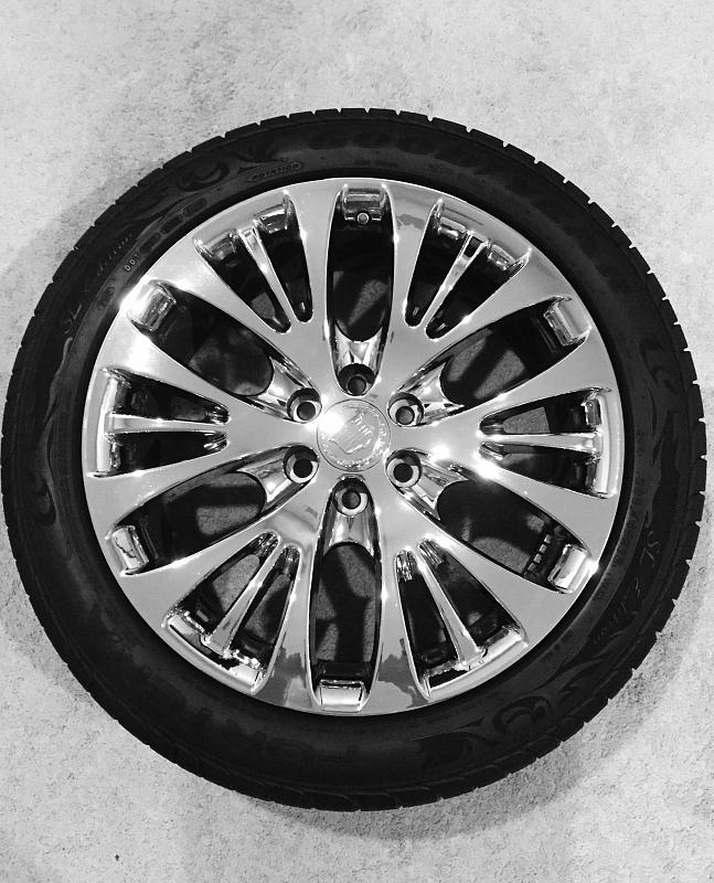 (4) 22&quot; Cadillac Rims with 285/45R22 Goodyear Fortera (SL Edition) tires.-fullsizerender-2.jpg