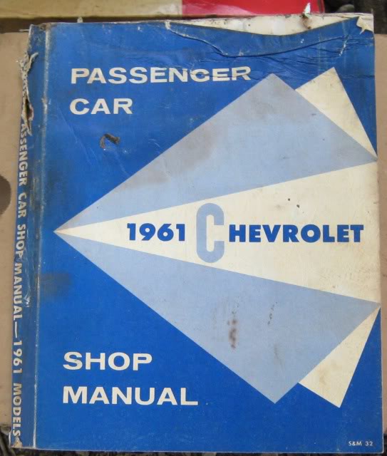 For Sale: 1961 chevrolet service manual - Chevrolet Forum - Chevy Enthusiasts Forums