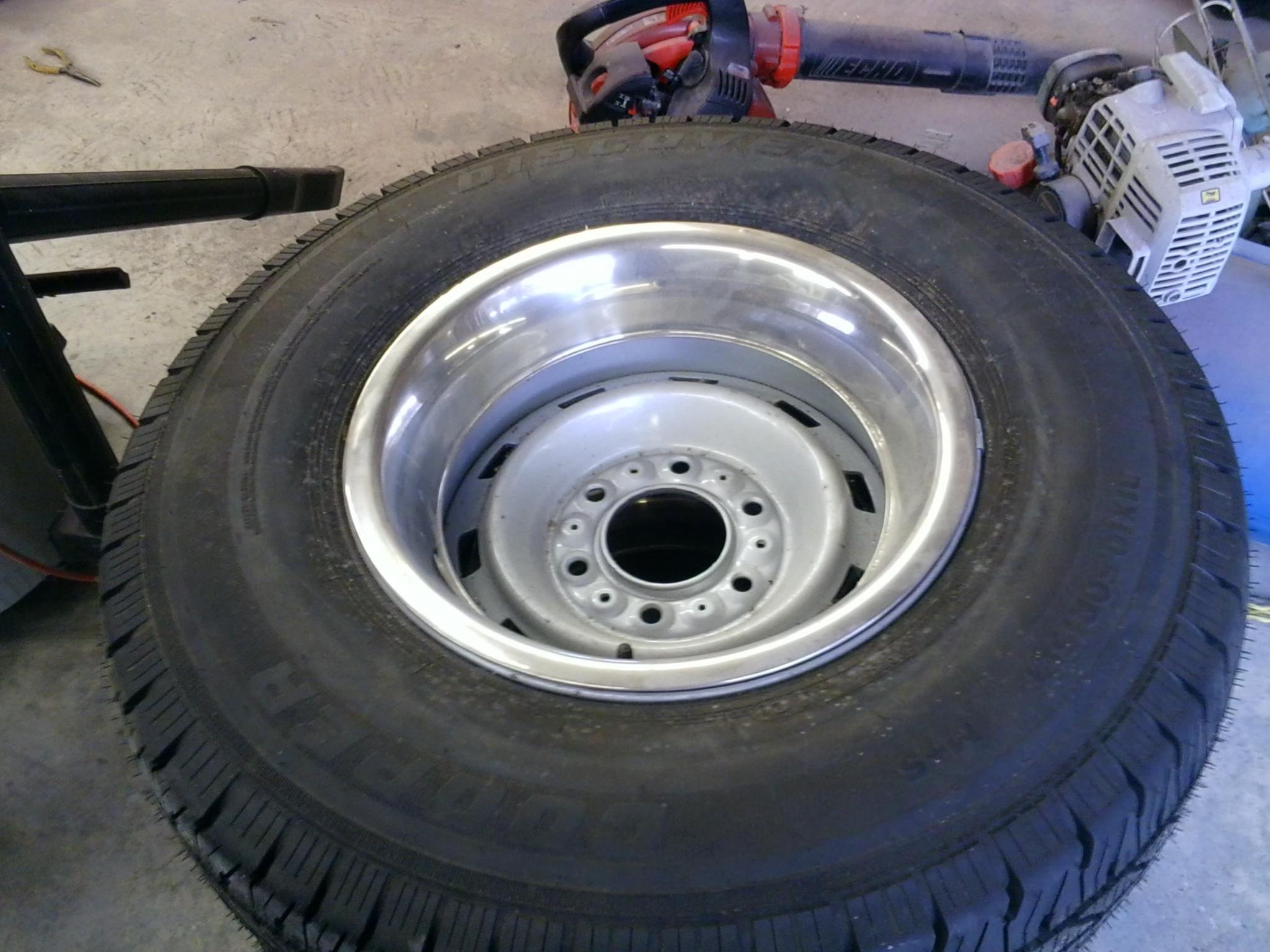 For Sale: 6 lug rallysport 4x4 wheels w/tires - Chevrolet Forum - Chevy