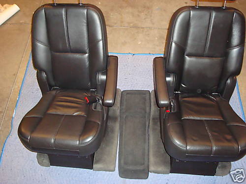 07 Tahoe Captains Chairs Seats Ebony Leather Chevrolet Forum