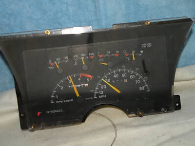 1992 chevy dashboard