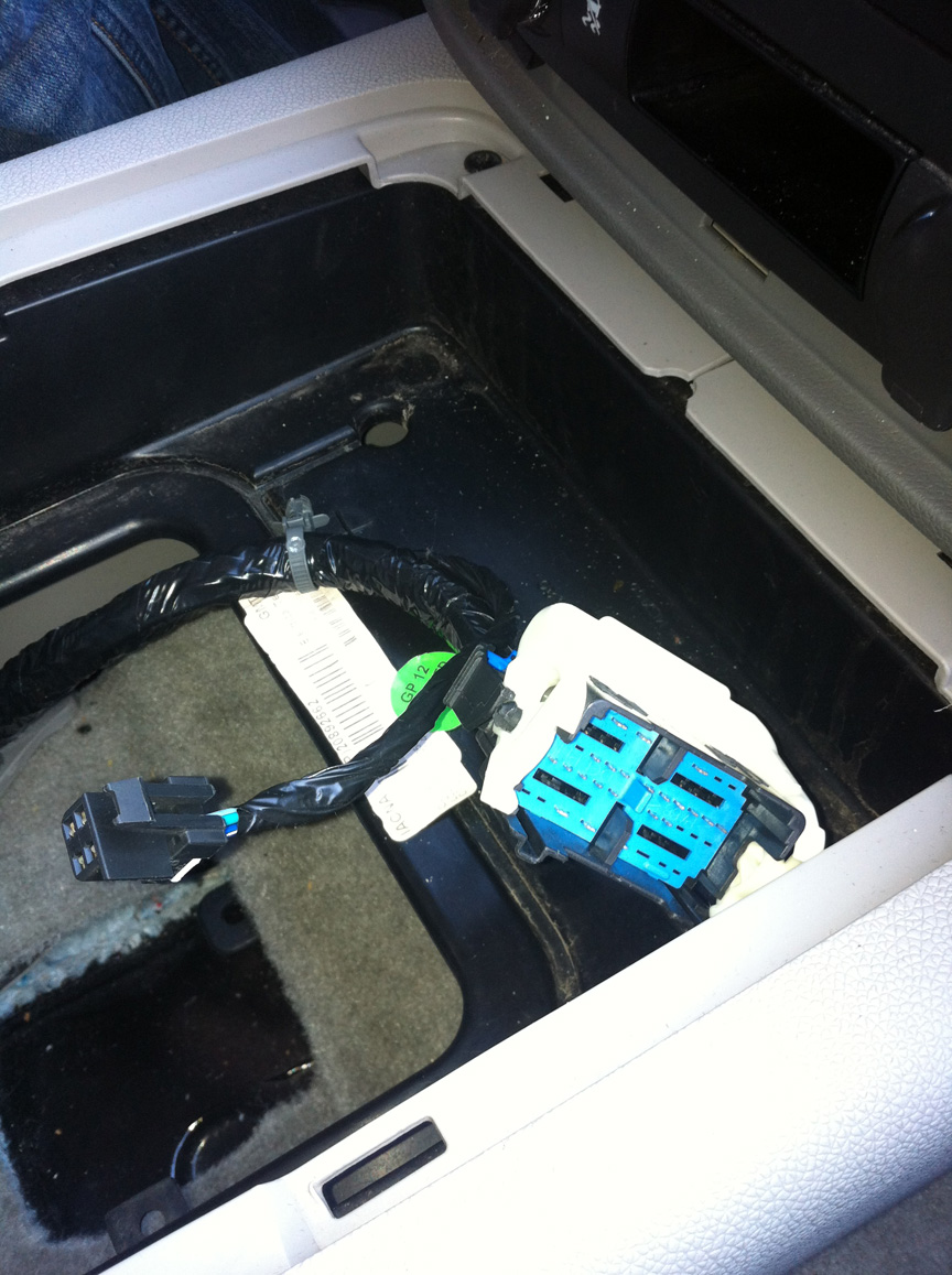 Jump seat replaced with center console - Chevrolet Forum ... 2007 chevy silverado wiring harness 