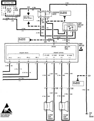 Chevy Speaker Wiring Diagram from chevroletforum.com