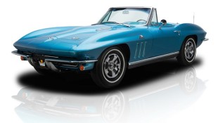 This Nassau Blue 1966 Corvette is a Beauty