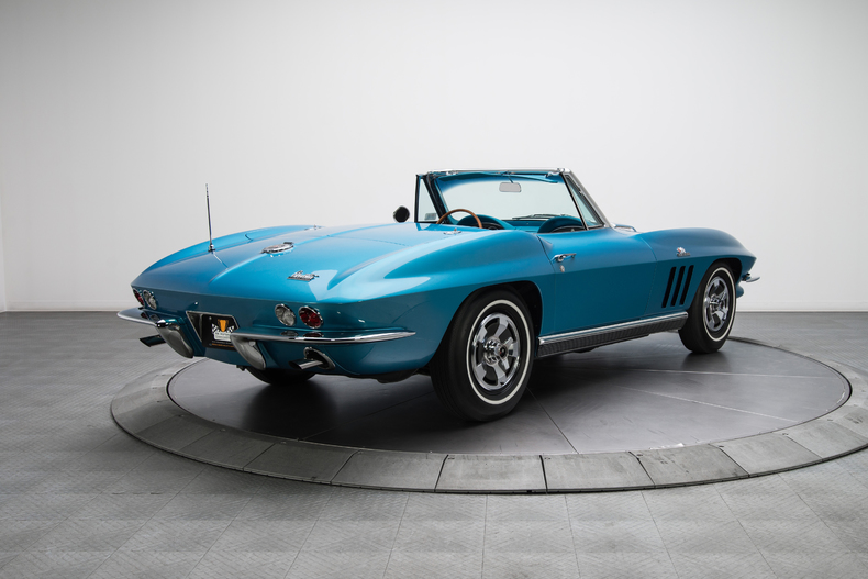 This Nassau Blue 1966 Corvette is a Beauty