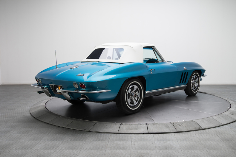 This Nassau Blue 1966 Corvette is a Beauty