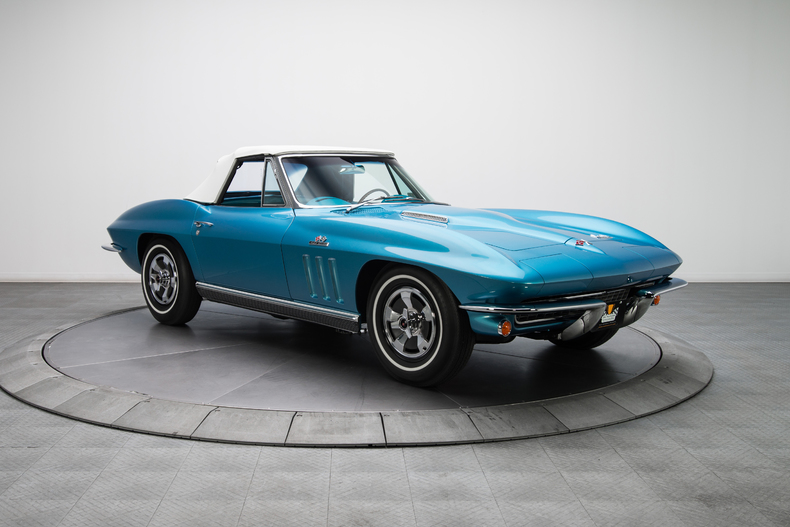 This Nassau Blue 1966 Corvette is a Beauty