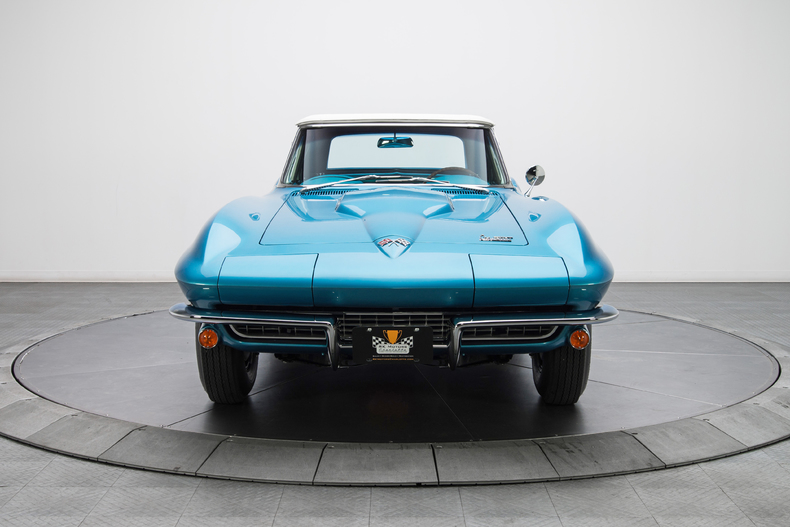 This Nassau Blue 1966 Corvette is a Beauty