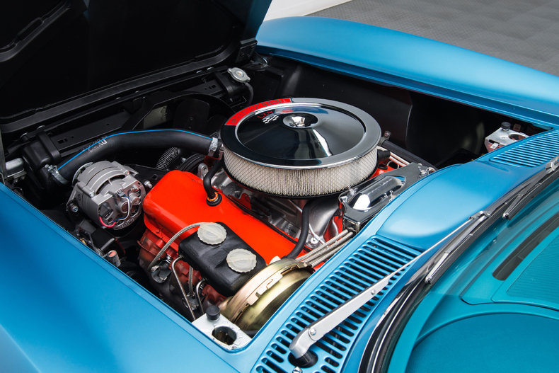 This Nassau Blue 1966 Corvette is a Beauty