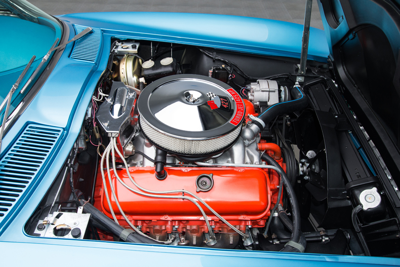 This Nassau Blue 1966 Corvette is a Beauty