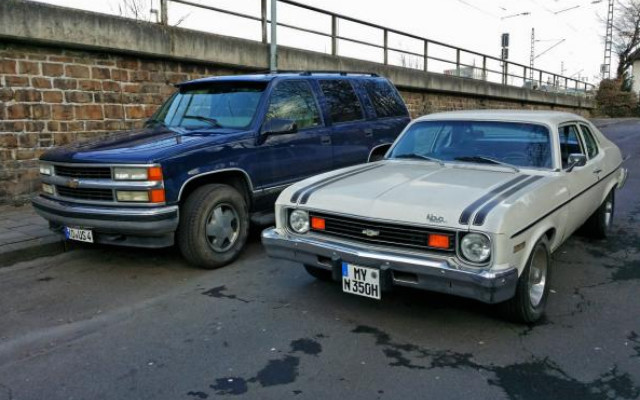 TRUCK YOU! A 1999 Chevrolet Tahoe and a 1974 Nova