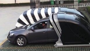Cruze Drivers in China Have Cocoons for Parking