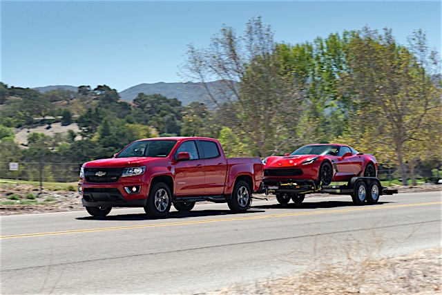 Yes, the 2016 Colorado Diesel Can Tow a Corvette!