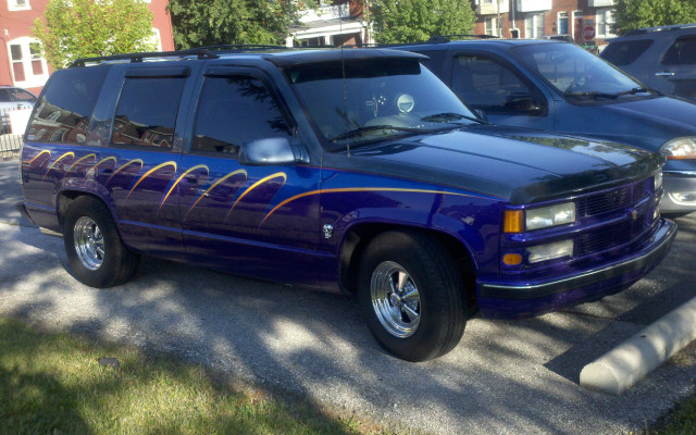 TRUCK YOU! A Bright and Flashy 1996 Chevrolet Tahoe