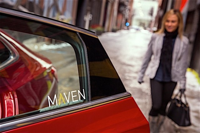 GM Launches “Maven” Car Sharing Service