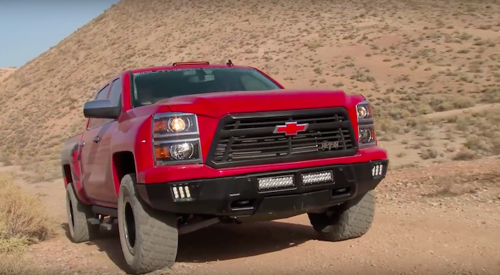 The Chevy Reaper Pretends to Tear Up the Desert - ChevroletForum