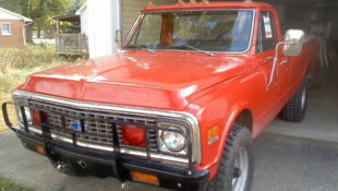 Low-Mileage 1972 K20 is Battle-Tested Fire Department “Grass Truck”