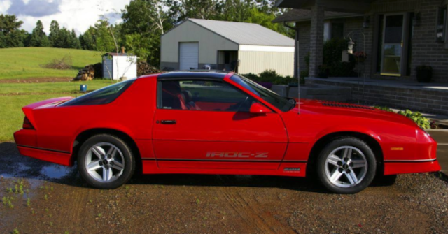 Own Your Very Own Red Dragon 1987 Camaro IROC Z28