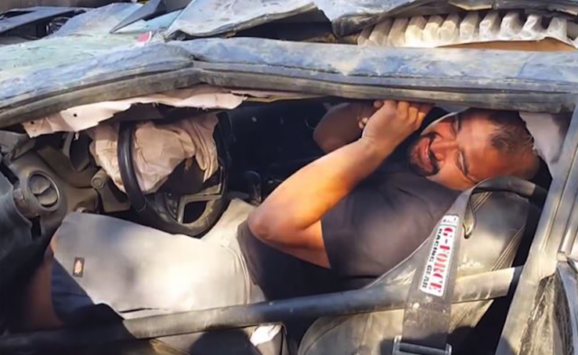 Onboard Footage of an 1,800 HP Camaro Crashing Will Make You Cringe