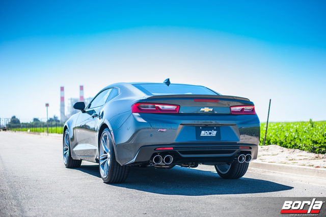 You Can Give Your Four- or Six-Cylinder 2016 Camaro the Sound of a Borla Exhaust