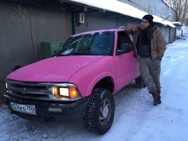 Pretty (Badass) in Pink: Russian Chevy Fan Defies Expectations