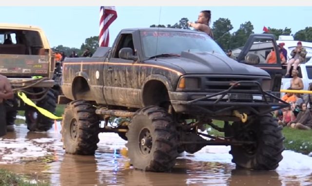 Crazy Chevy Clip: Battling Trucks Take a Bubble Bath (Video)