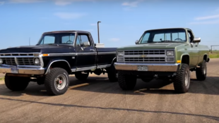 Vintage Truck Drag Race