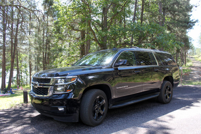 Camping with the 2017 Chevrolet Suburban Midnight Edition