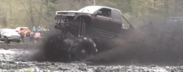 Crazy Chevy Clip o’ the Week: Raising Hell at the Mud Bog!
