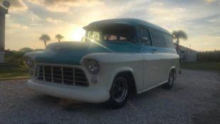 Modified 1950 Chevy Suburban Has Us Dreaming of Summer