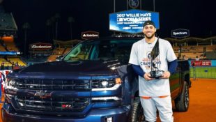 Astros World Series MVP George Springer Scores 2018 Silverado