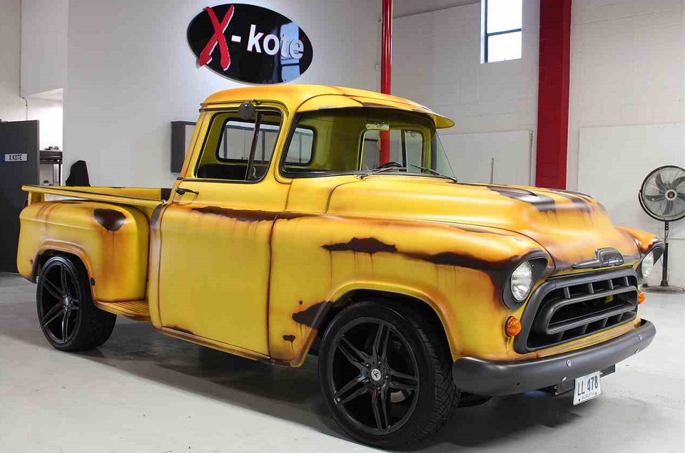 '57 Chevrolet Pickup Combines Restoration and Patina