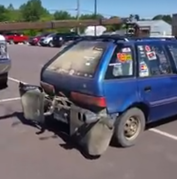 Geo Metro Tow Rig: Weirdest Thing You'll See Today!
