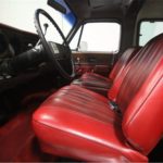 1976 K5 Blazer Red Interior