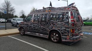 Dallas Cowboys custom Chevy Express Van