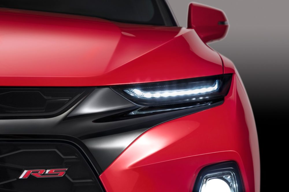 2019 Chevy Blazer features a distinctive lighting execution