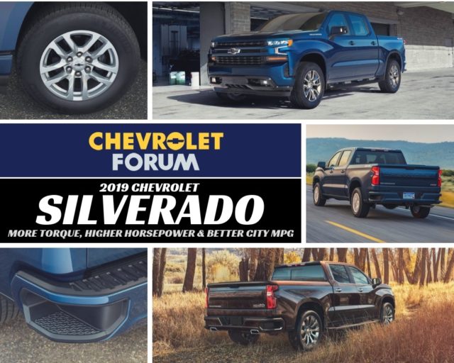 All-New 2.7l Turbo Adds to ‘Efficient, Fun-to-Drive’ 2019 Silverado