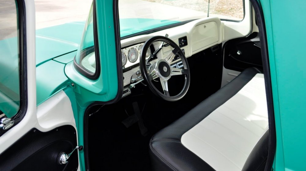 1960 chevy truck interior