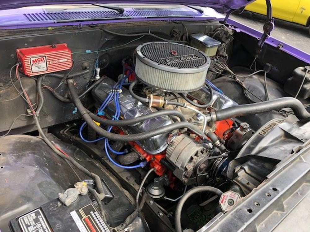 1984 Chevrolet C10 Engine Front