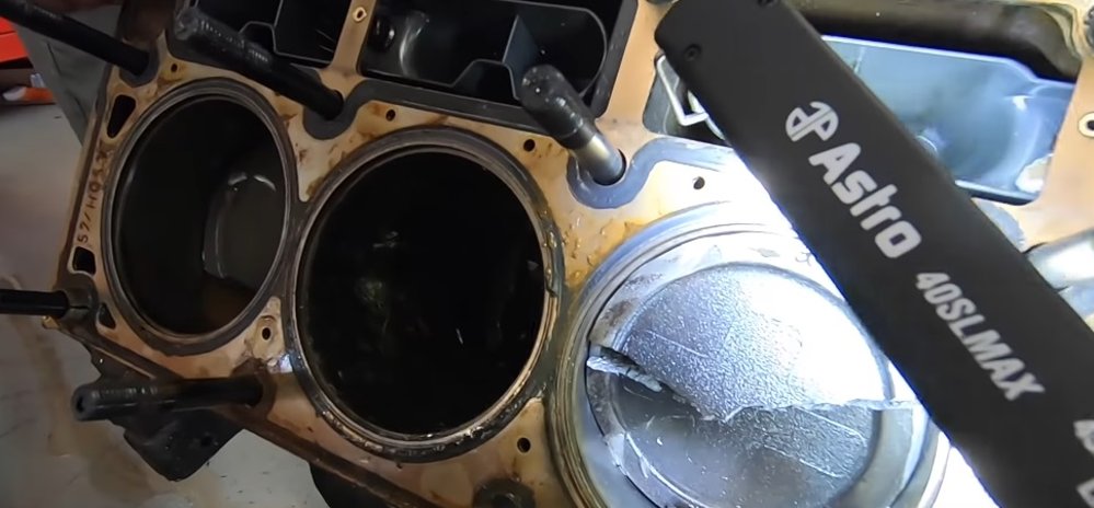 Corvette Engine Carnage Cracked