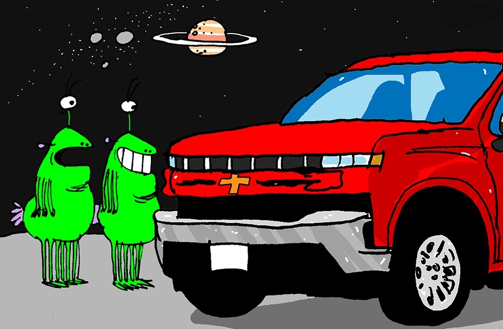 Friday Funnies: Chevy, the Pride of Planet Earth