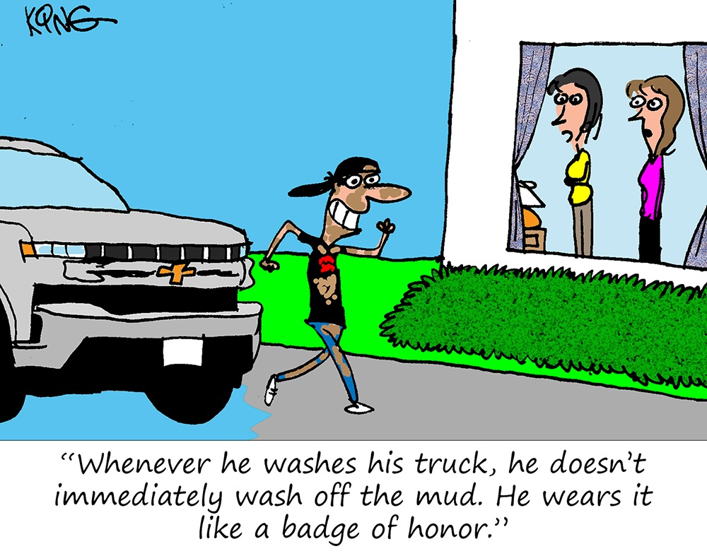 Friday Funnies: Mudder Trucker
