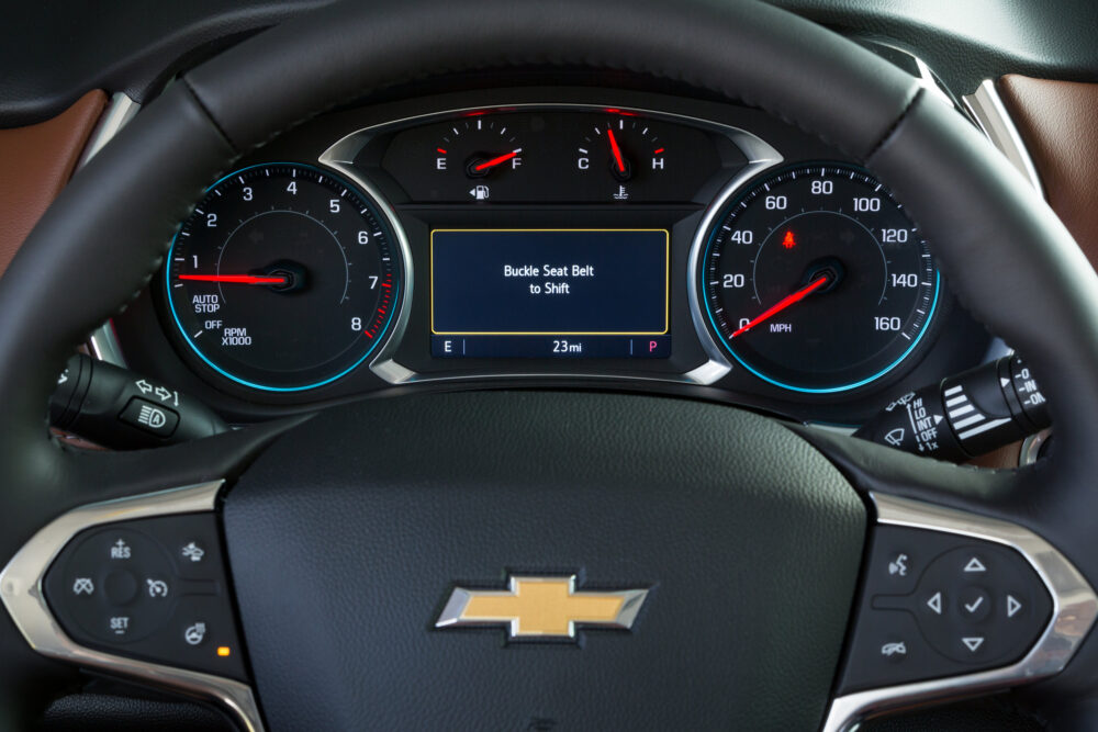 Chevrolet Debuts Industry-first 'Buckle to Drive' Feature