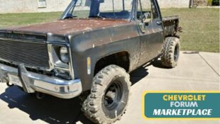 Badass Muddy Trucker: Sweet ’79 Chevy Stepside is Looking for Fun