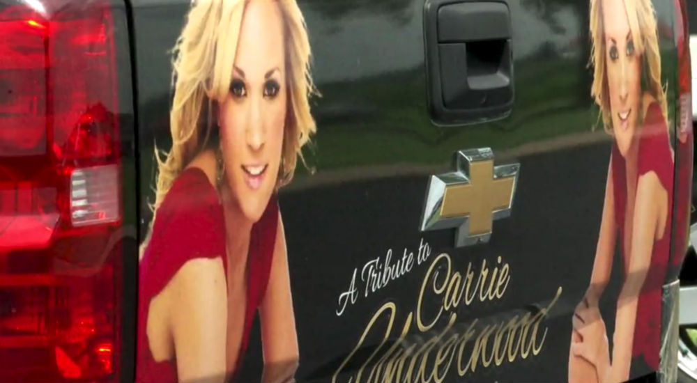 Carrie Underwood Tribute Chevy Silverado