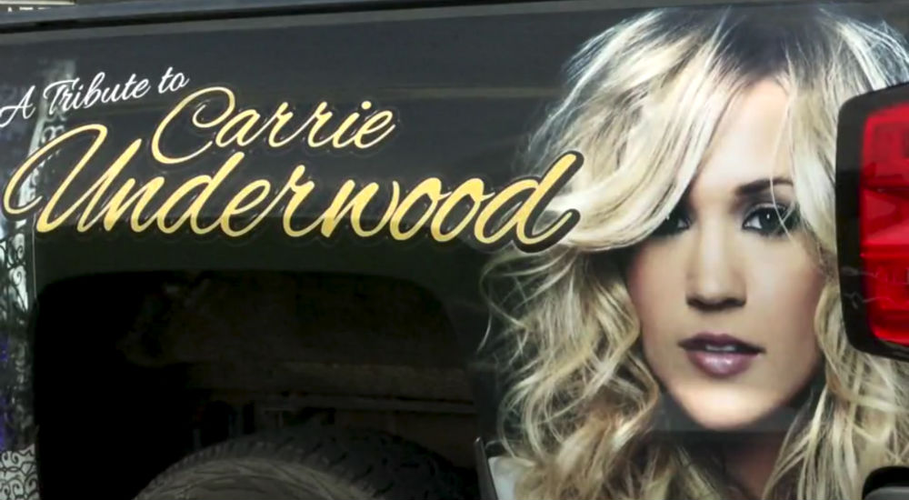 Carrie Underwood Tribute Chevy Silverado