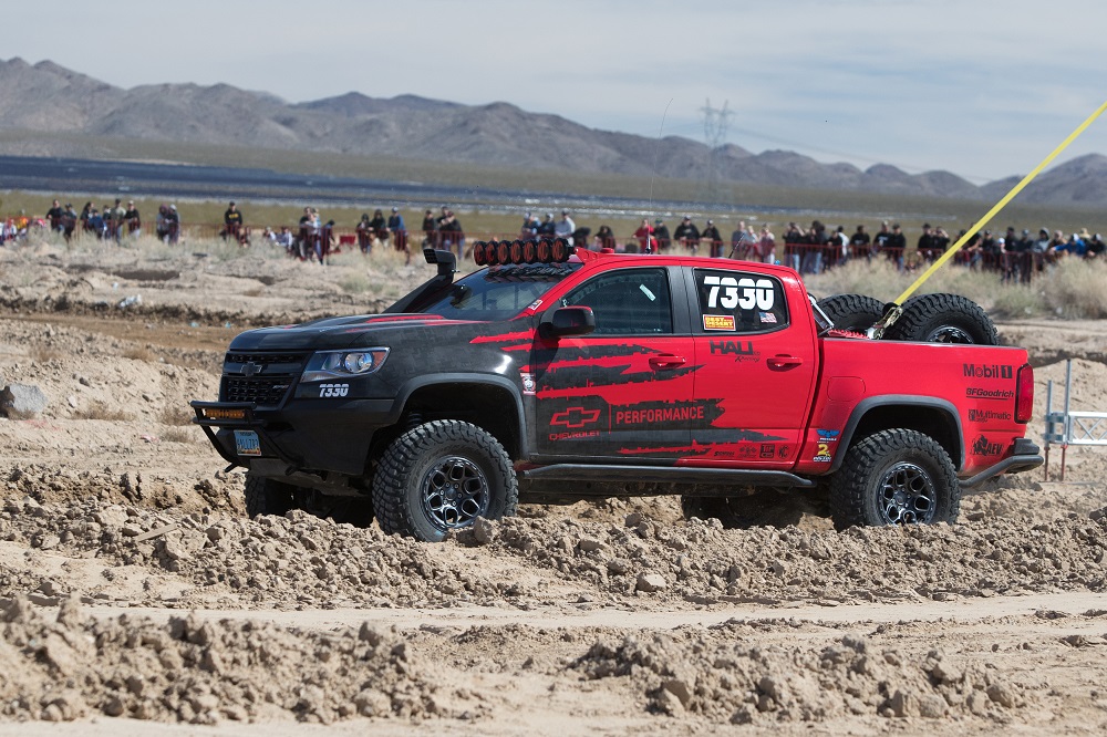 The Chevrolet Colorado ZR2 improved its Vegas to Reno finish tim