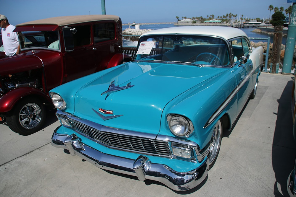 Chevy Bel Air On Pier