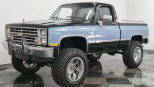 Lifted ’87 Silverado Combines Classic and Modern Styles